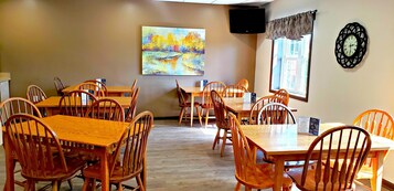 Café da manhã continental grátis