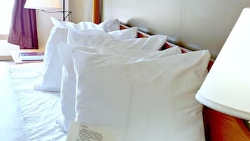 Premium Room, 1 King Bed, Accessible, Ground Floor | Desk, laptop workspace, blackout drapes, iron/ironing board