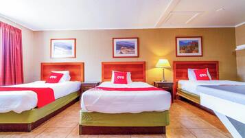 Desk, iron/ironing board, free WiFi, bed sheets