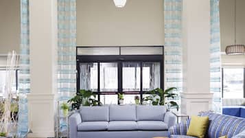 Sala de estar en el lobby