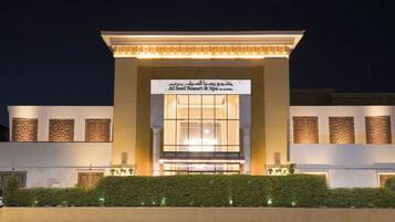 Façade de l’hébergement