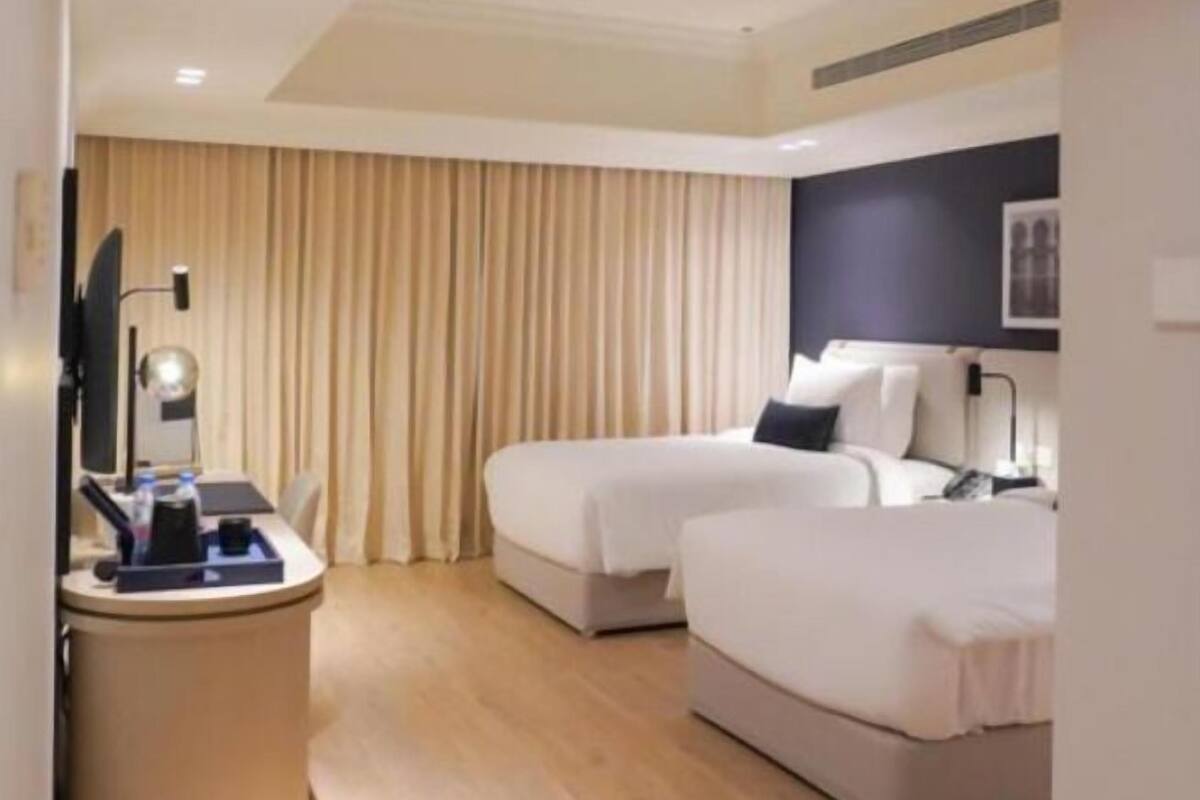 Premium Studio - Twin Beds | 객실 내 금고, 노트북 작업 공간, 무료 WiFi, 침대 시트