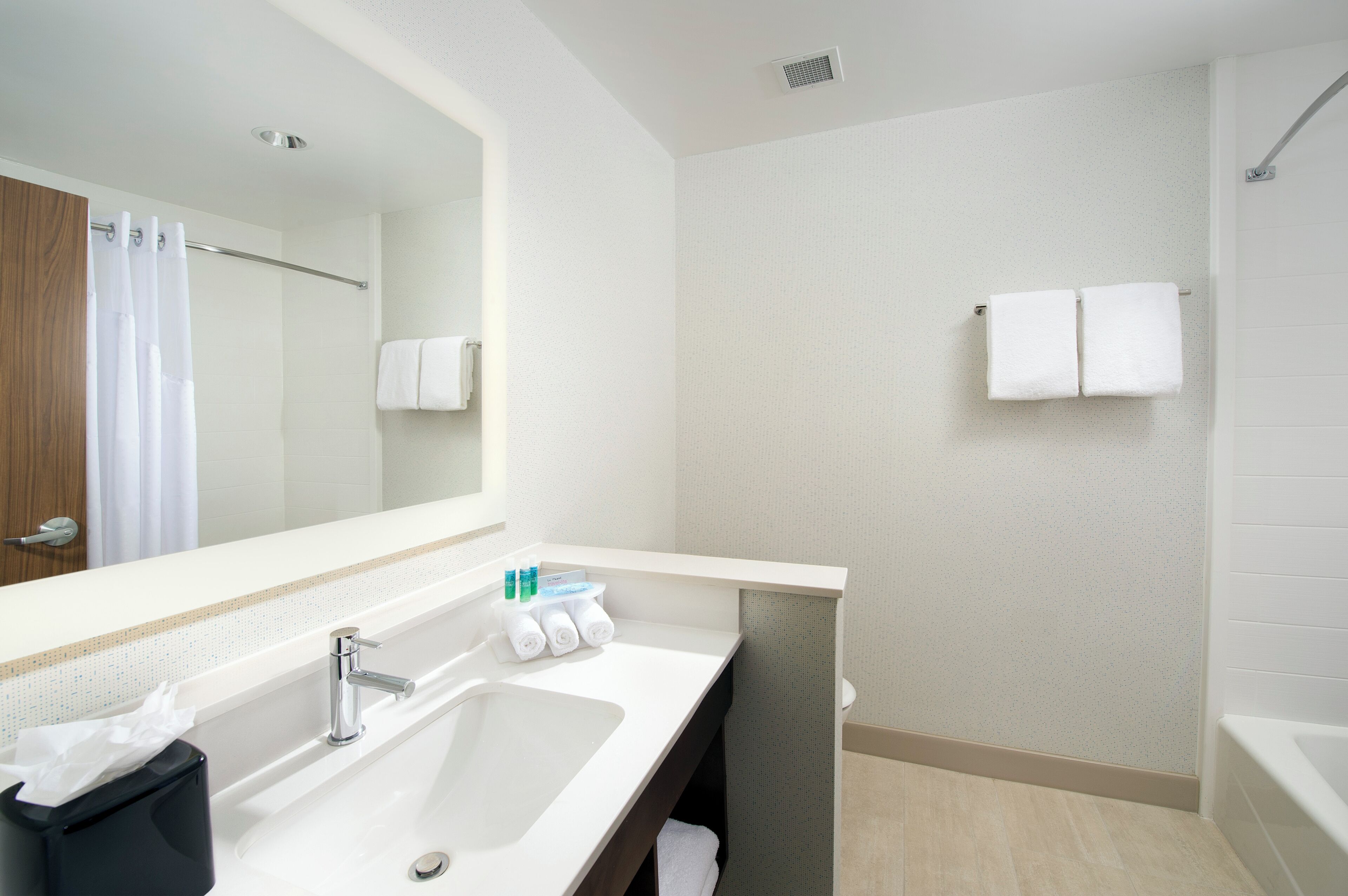 free toiletries, hair dryer, towels, soap