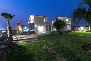 Front of property - evening/night