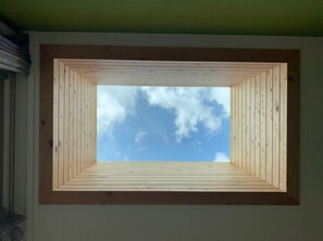 1 bedroom, premium bedding, blackout curtains, soundproofing