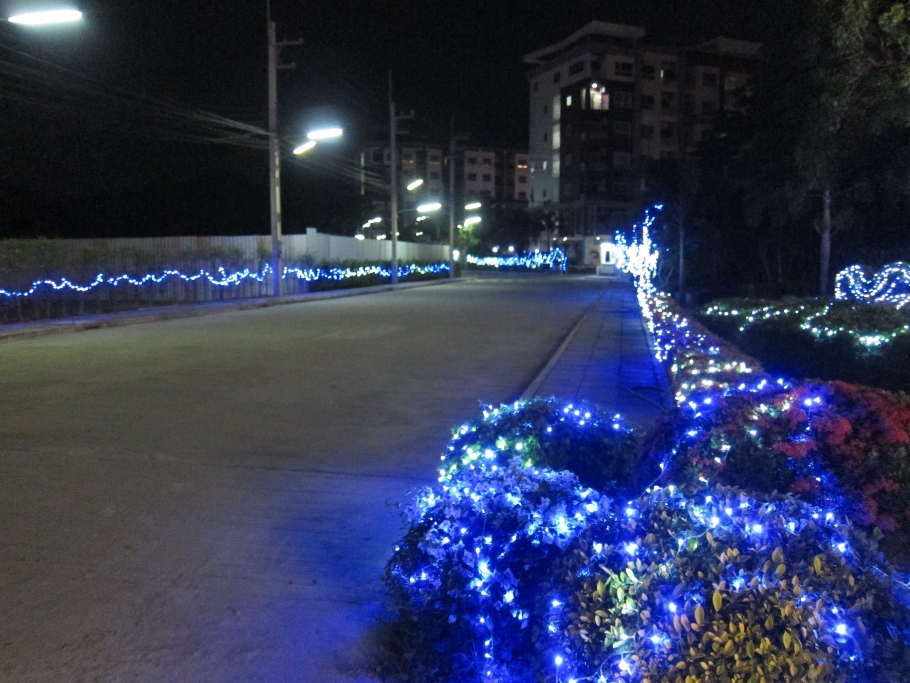 front of property – evening/night