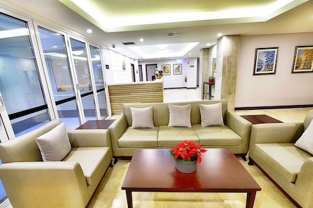 Lobby sitting area
