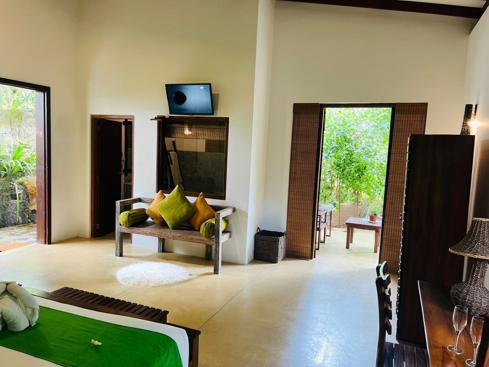 Exclusieve studio suite | 1 slaapkamer, Italiaanse Frette-lakens, luxe beddengoed, donsdekens