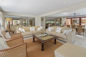 Luxury Villa, 4 Bedrooms | Living area