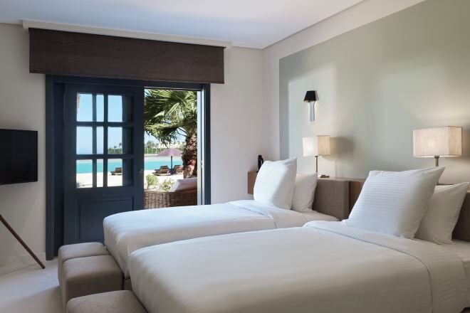 Premium bedding, minibar, in-room safe, desk
