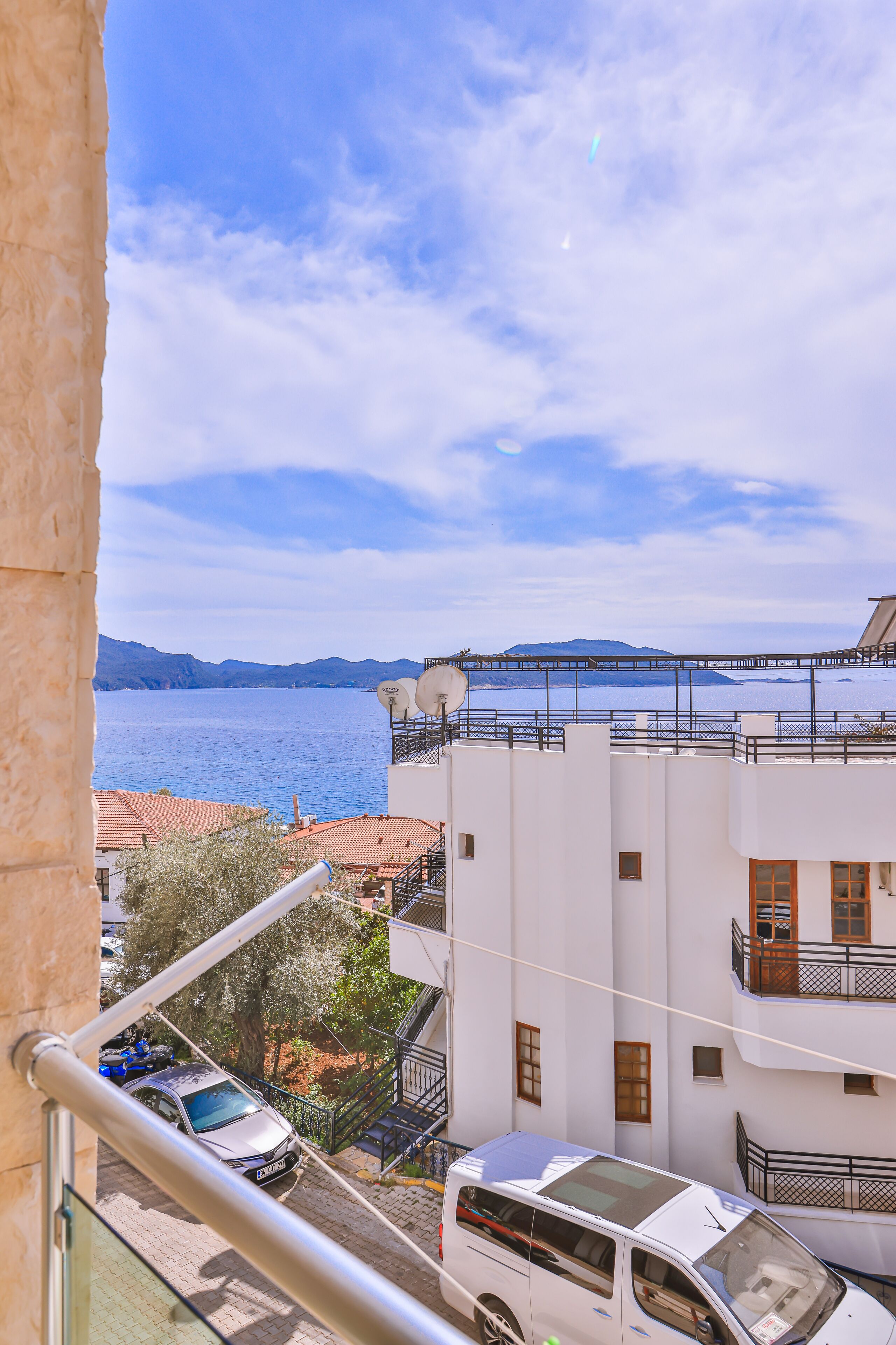 Double Room, Partial Sea View | View from room
