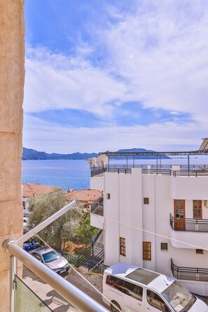 Double Room, Partial Sea View | View from room - Hotel Sonne - Adults Only (Kas)
