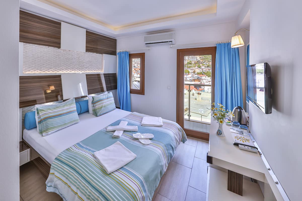 Lakens van Egyptisch katoen, luxe beddengoed, een minibar