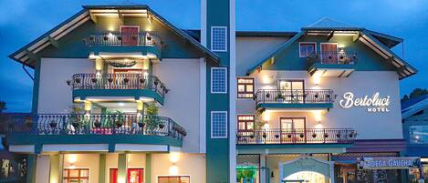 Façade de lâhĂ©bergement