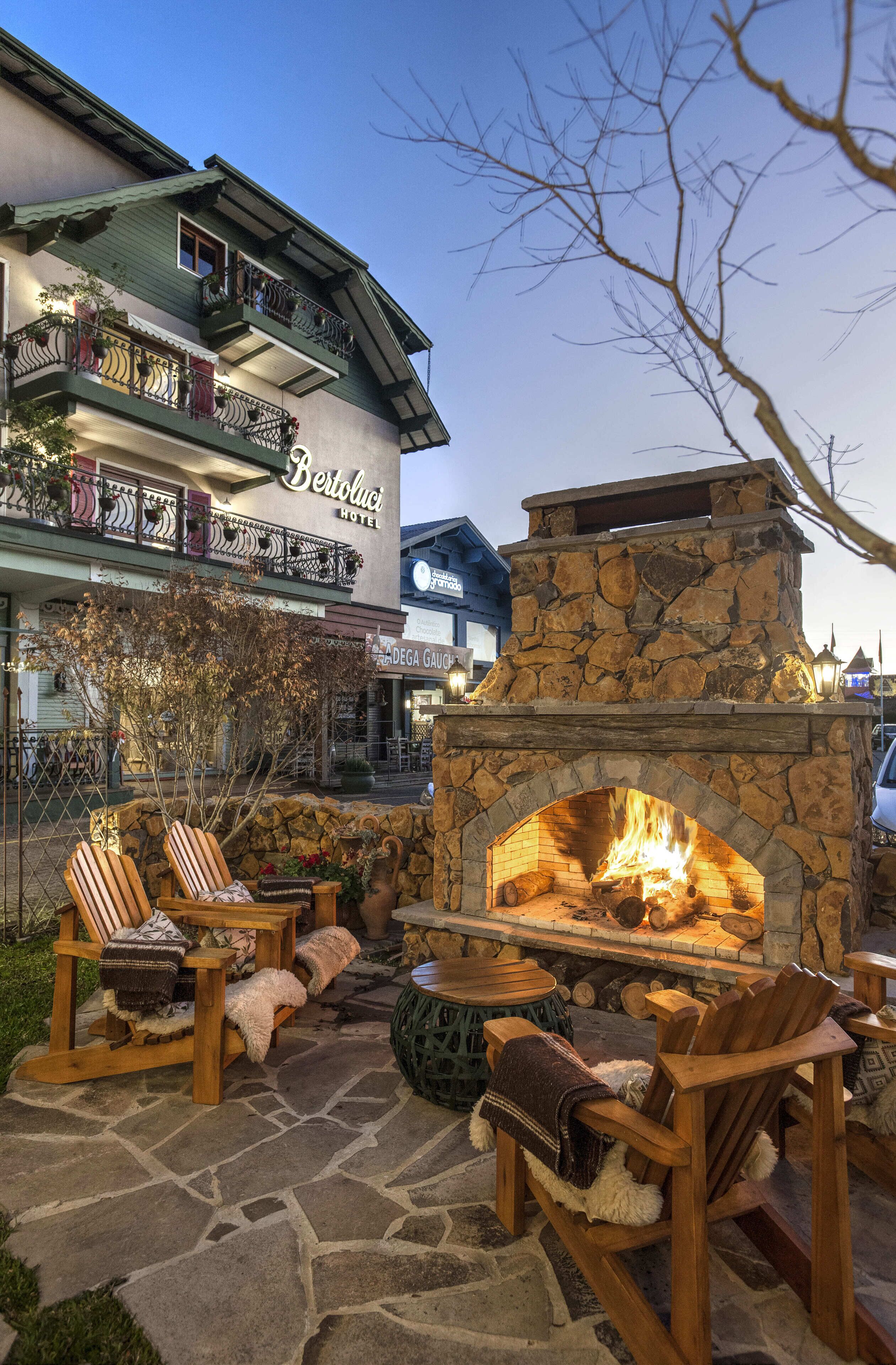 Façade de l’hébergement