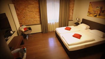 Standard Double Room - Basement | 1 bedroom, hypo-allergenic bedding, minibar, in-room safe