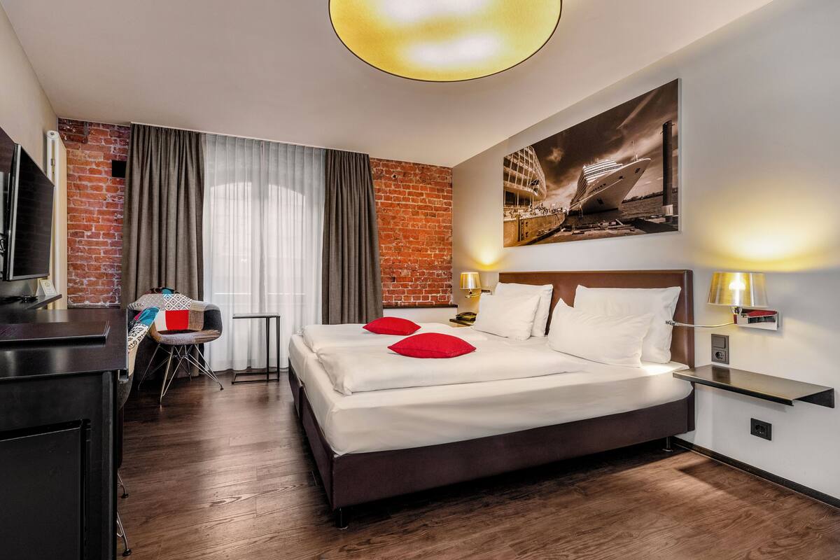 Ropa de cama hipoalergénica y minibar