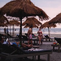 Vista a la playa o al mar