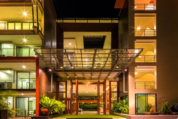 Front of property - evening/night - At The Tree Phuket (Rawai)
