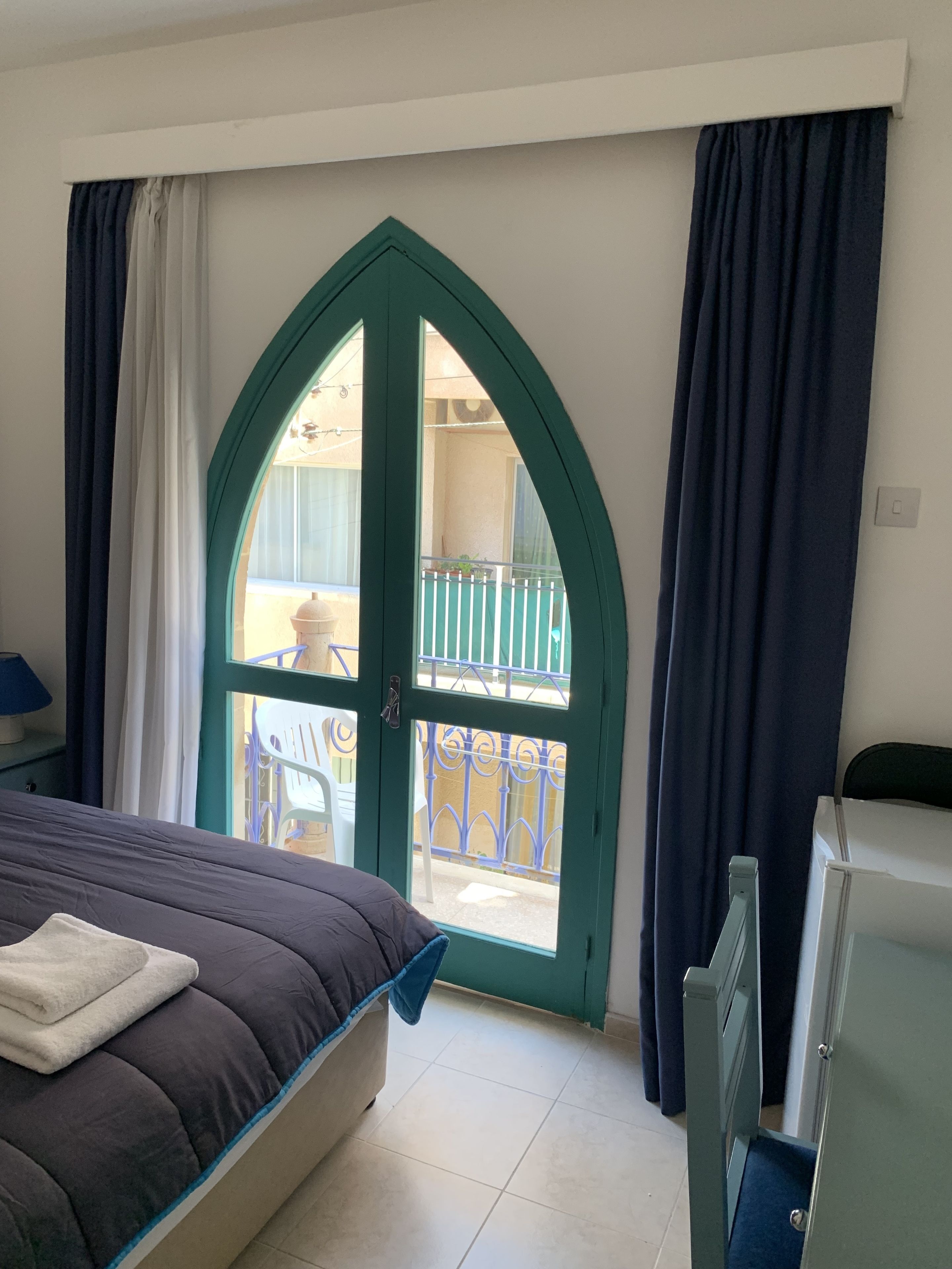 economy double or twin room | courtyard view
