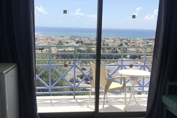 Double or Twin Room, Balcony, Sea View | View from room