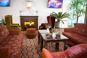 Sitteområde i lobbyen