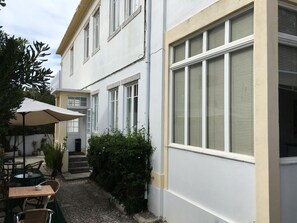 Façade de l’hébergement