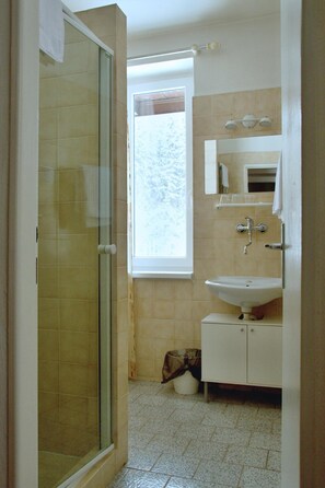 Shower, free toiletries, hair dryer, towels - Hotel Harrachov Inn (Harrachov)