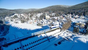 Vue depuis l’hébergement 