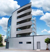 Fachada de la propiedad
