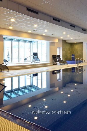 Sauna, hot tub, steam room, hot stone massages, deep-tissue massages - Hotel Helios (Lipova-Lazne)