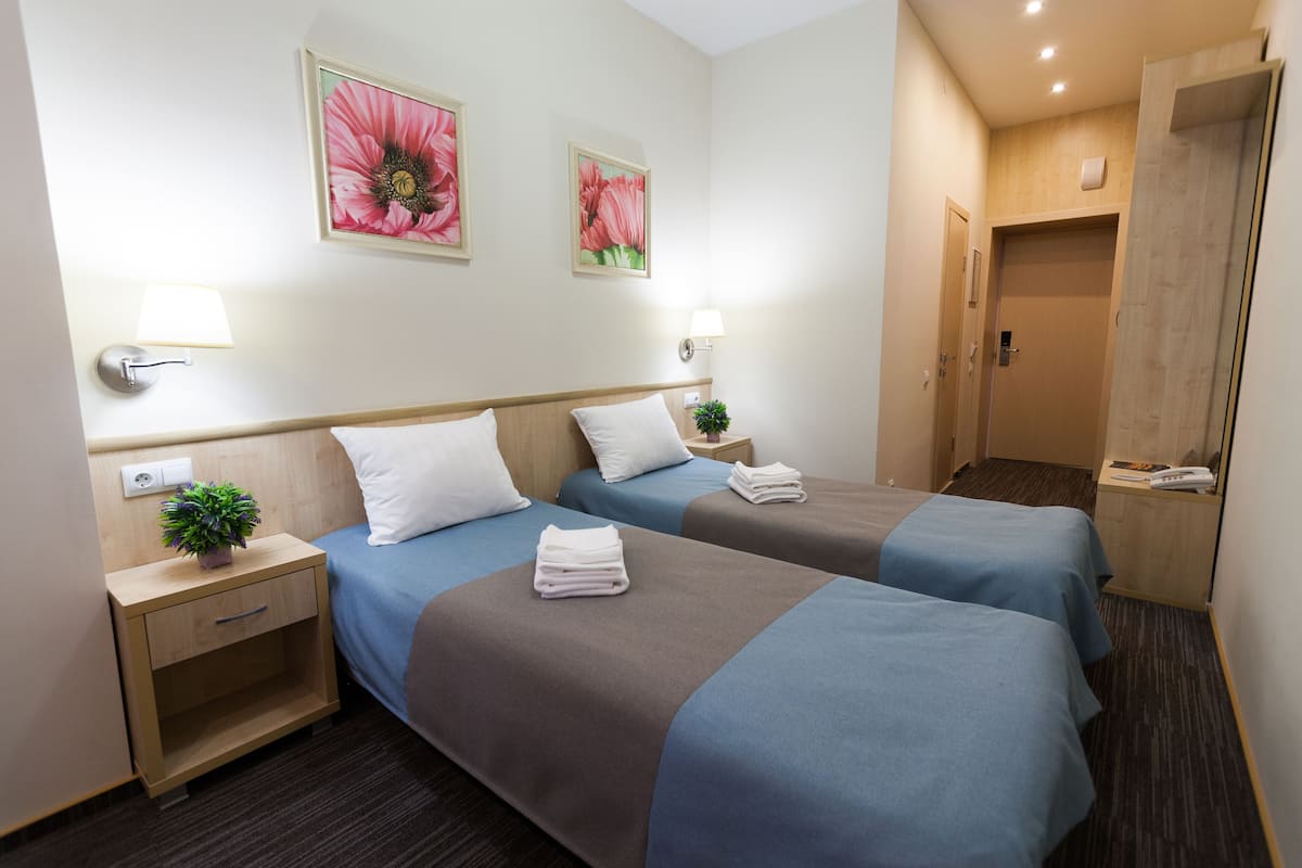 Superior-Zweibettzimmer | 1 Schlafzimmer, Verdunkelungsvorhänge, Bügeleisen/Bügelbrett
