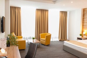 Comfort Studio | Living area | Flat-screen TV - Izhhotel (Izhevsk)