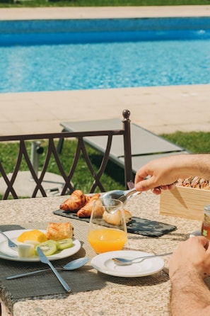 Gratis kontinental frukost varje dag