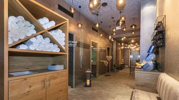 Sauna, steam room