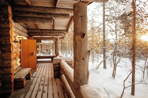 Large Chalet - 2 Adults (East Village) | Terrace/patio