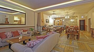 Sala de estar en el lobby