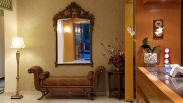 Sitzecke in der Lobby