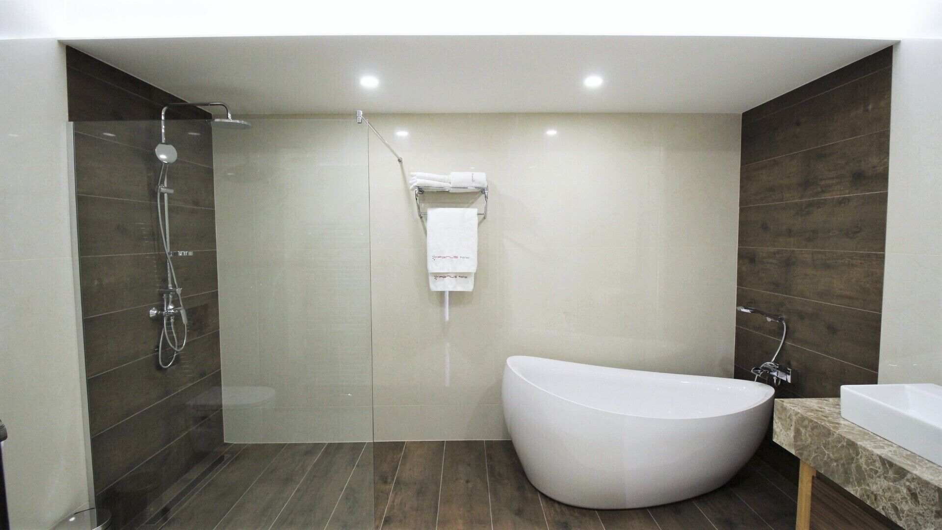 Habitación ejecutiva, 1 habitación (EXTRA) | Baño | Artículos de higiene personal gratuitos, secador de pelo y toallas