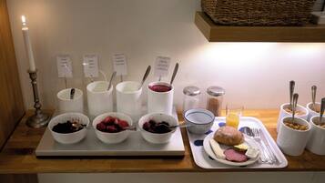Gratis frukostbuffé varje dag