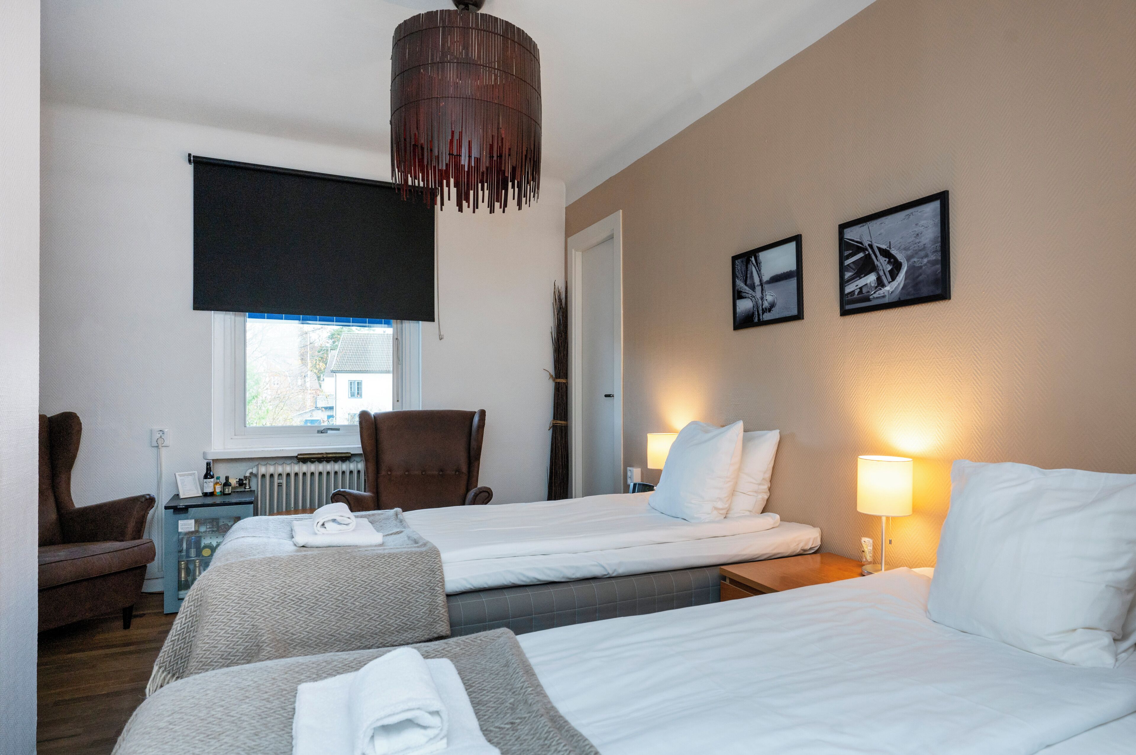 Standard-Doppel- oder -Zweibettzimmer
