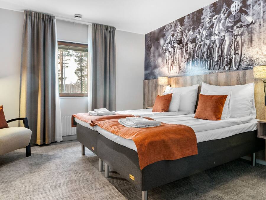 Fassade der Unterkunft