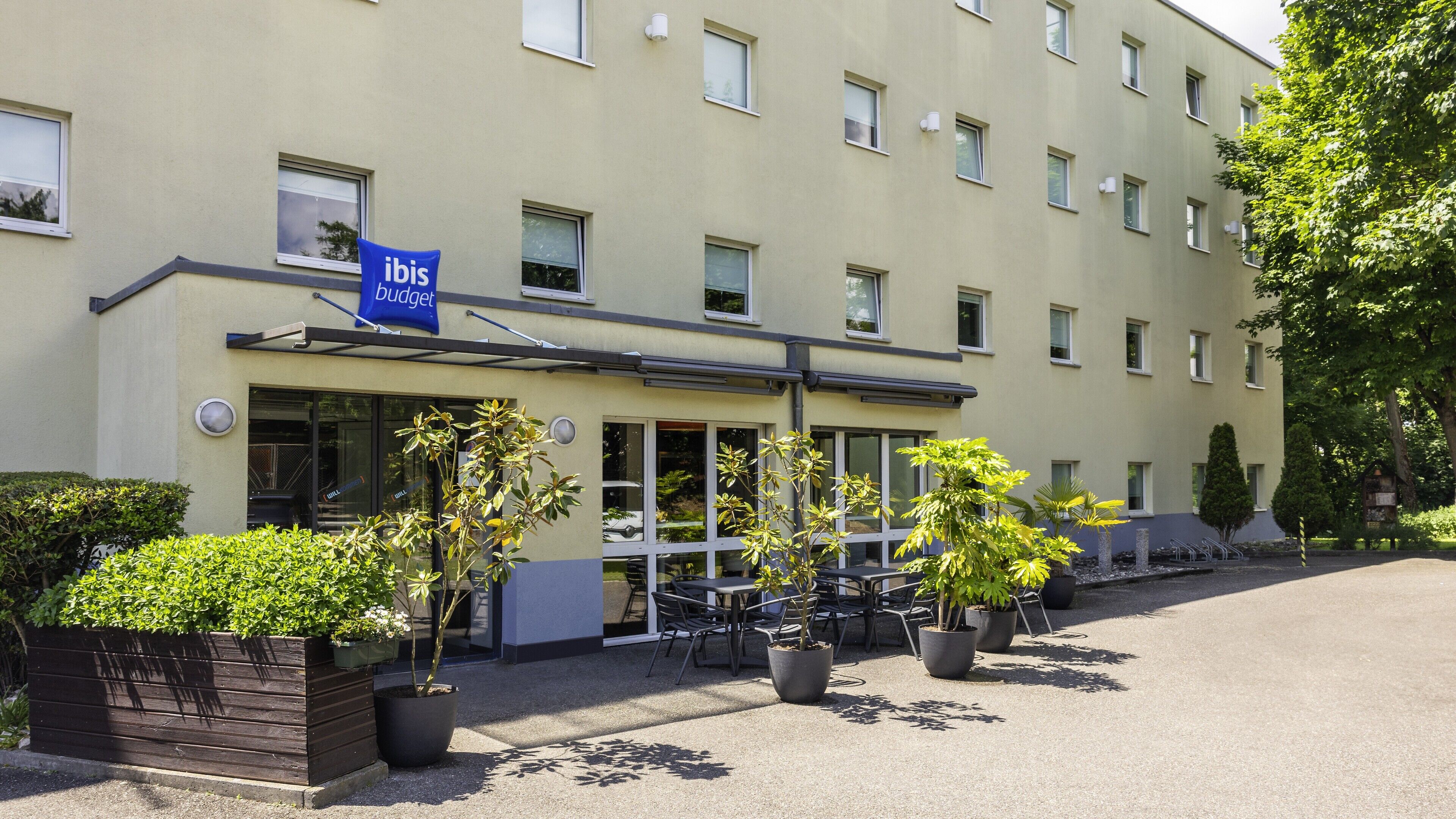 Fassade der Unterkunft