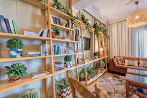 Sala de estar en el lobby