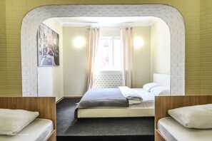 Family Room | Laptop workspace, blackout curtains, soundproofing, free WiFi - Hotel Aviator Sheremetyevo (Khimki)