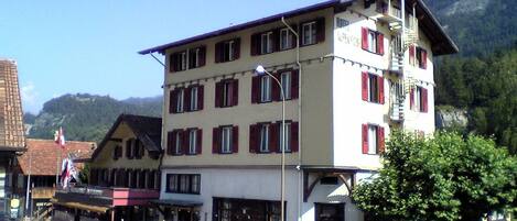 Fassade der Unterkunft