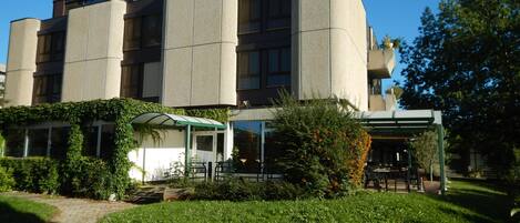 Façade de l’hébergement