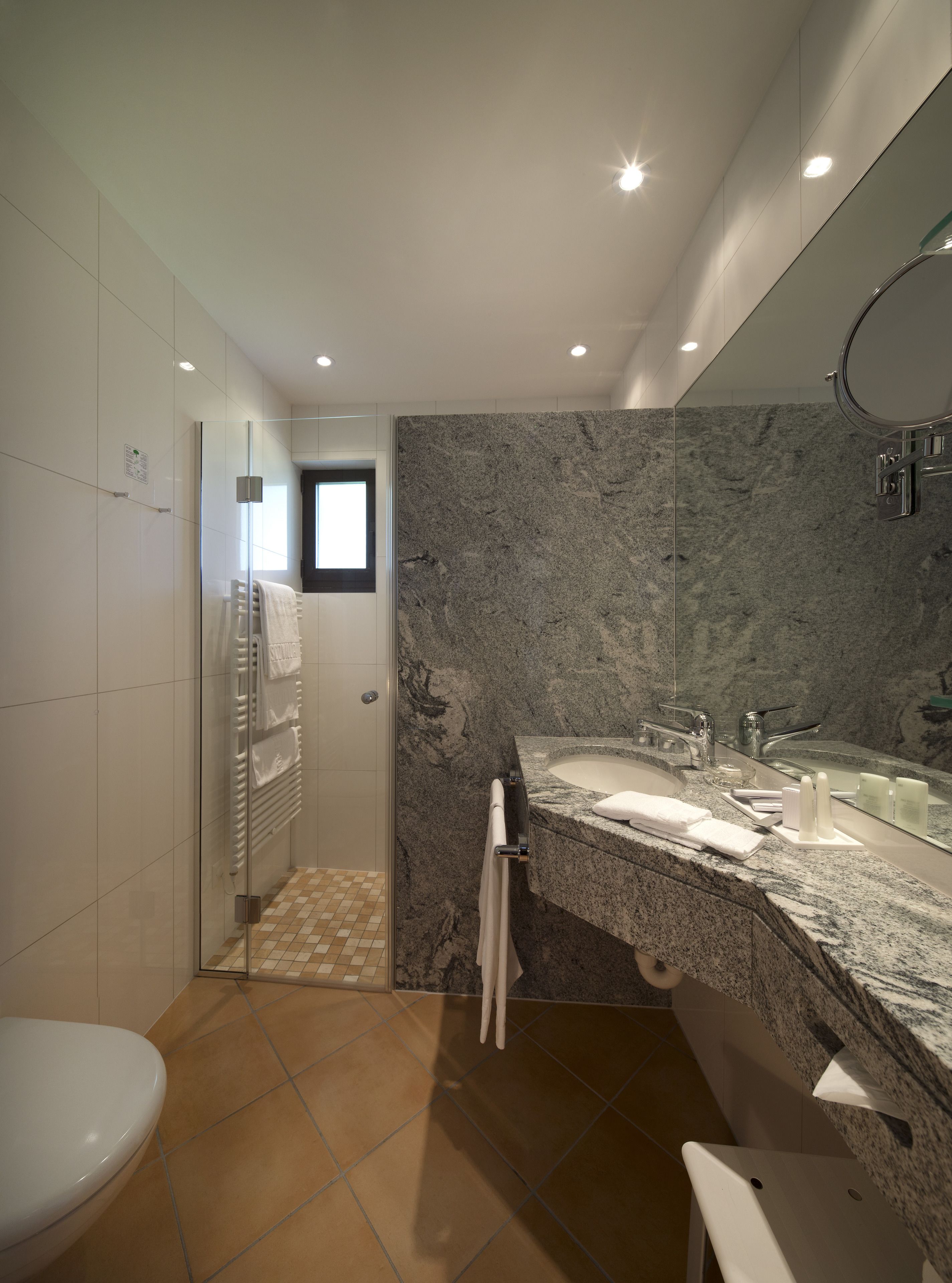 free toiletries, hair dryer, bathrobes, slippers