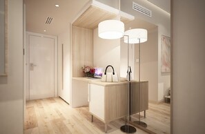 In-room safe, iron/ironing board, free cots/infant beds, free WiFi - Arxhontiko Chris & Eve (Komotini)