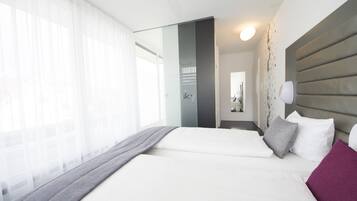 Standard-Doppel- oder -Zweibettzimmer, Balkon